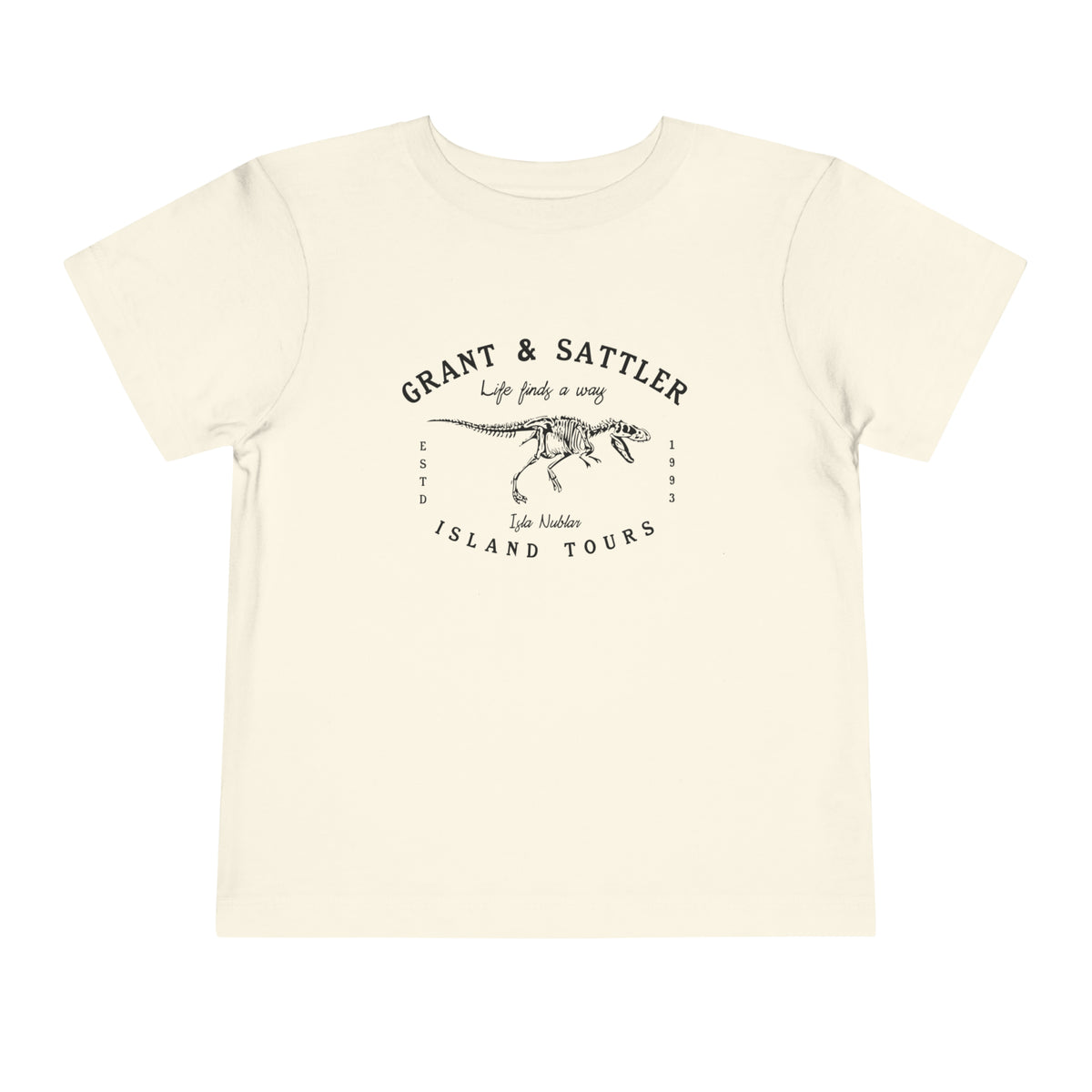 Grant & Sattler Island Tours Bella Canvas Toddler Short Sleeve Tee
