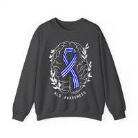 ALS Awareness Gildan Unisex Heavy Blend™ Crewneck Sweatshirt