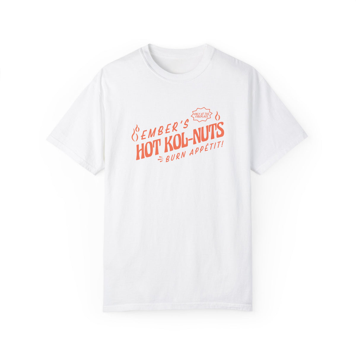 Ember's Hot-Kol Nuts Comfort Colors Unisex Garment-Dyed T-shirt