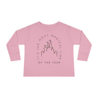 Most Magical Time Of The Year Rabbit Skins Toddler Long Sleeve Tee