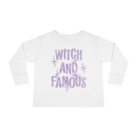 Witch and Famous Rabbit Skins Toddler Long Sleeve Tee
