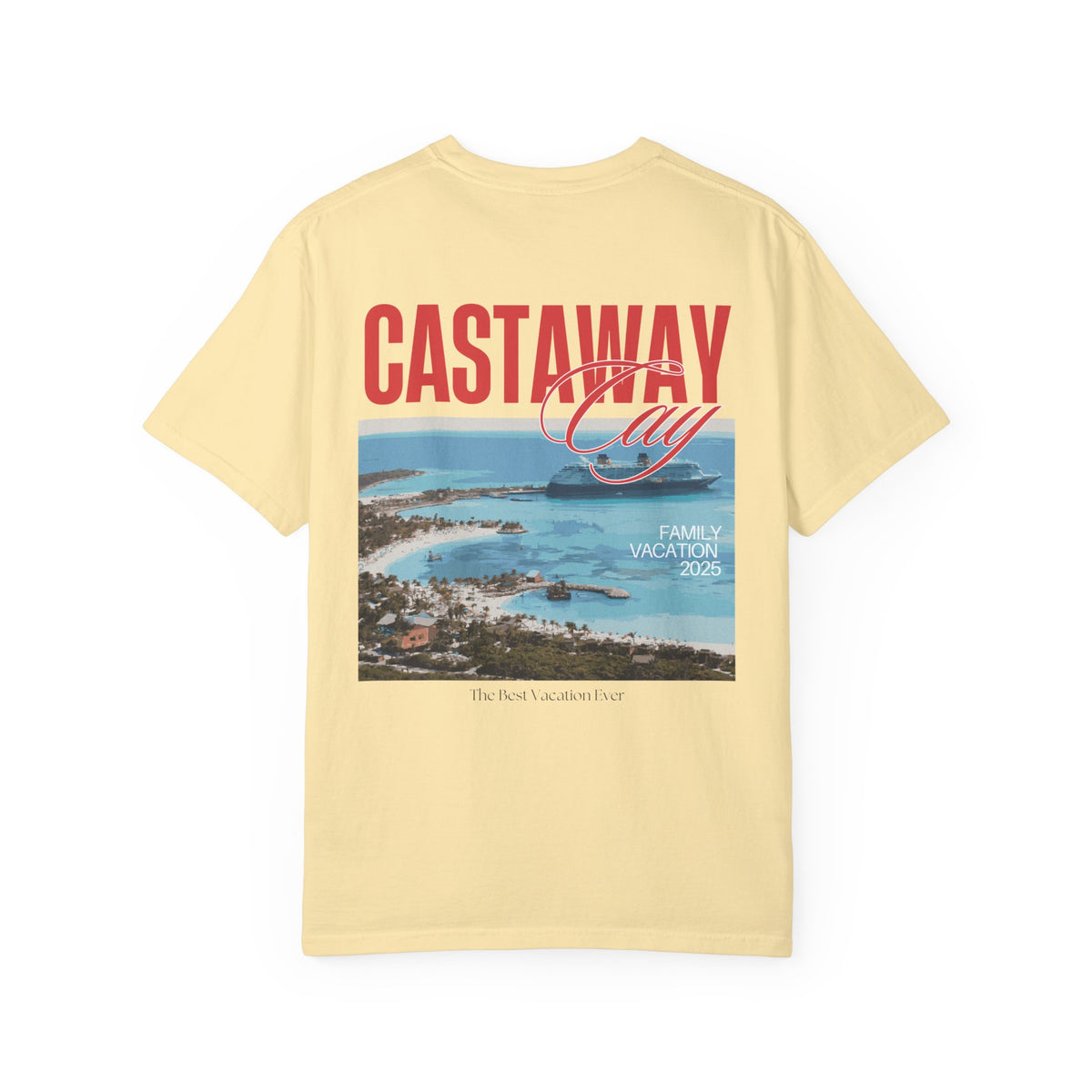 Castaway Cay Comfort Colors Unisex Garment-Dyed T-shirt