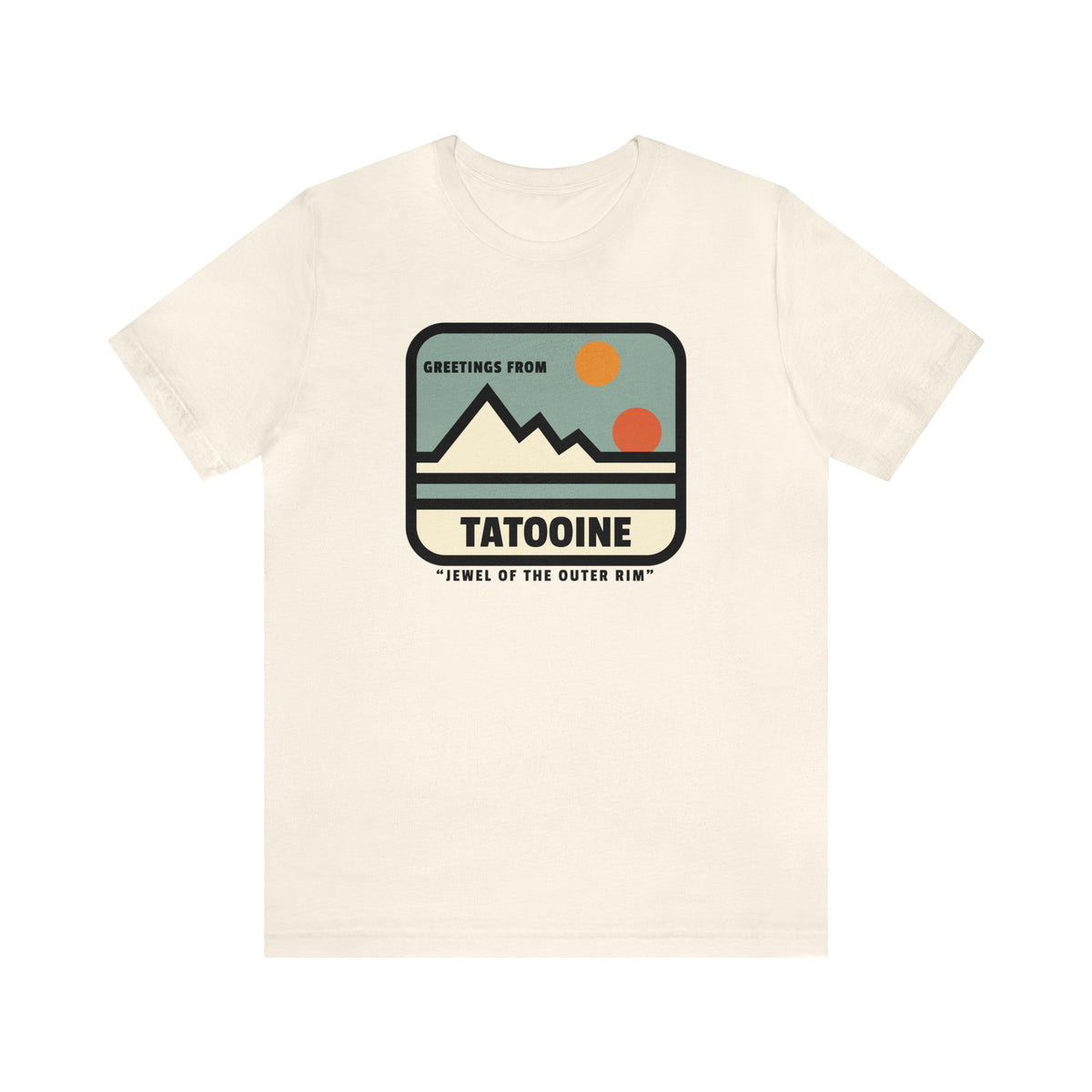Tatooine Bella Canvas Unisex Jersey Short Sleeve Tee