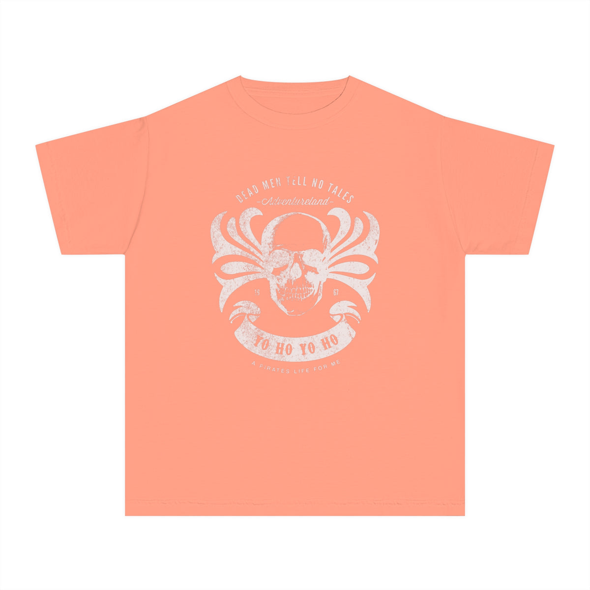 Dead Men Tell No Tales Comfort Colors Youth Midweight Tee