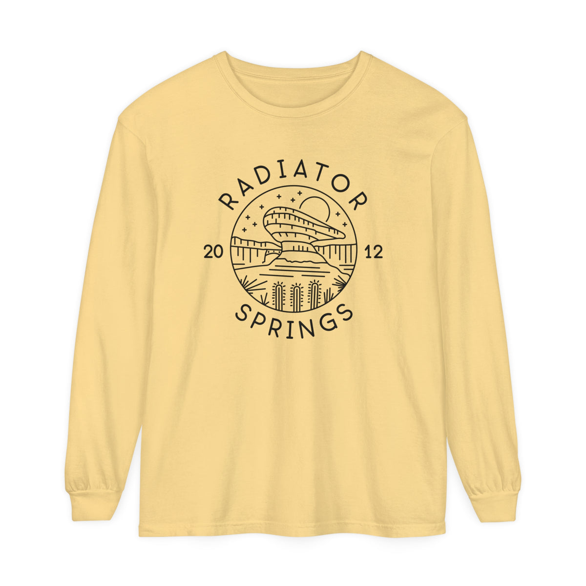 Radiator Springs Comfort Colors Unisex Garment-dyed Long Sleeve T-Shirt