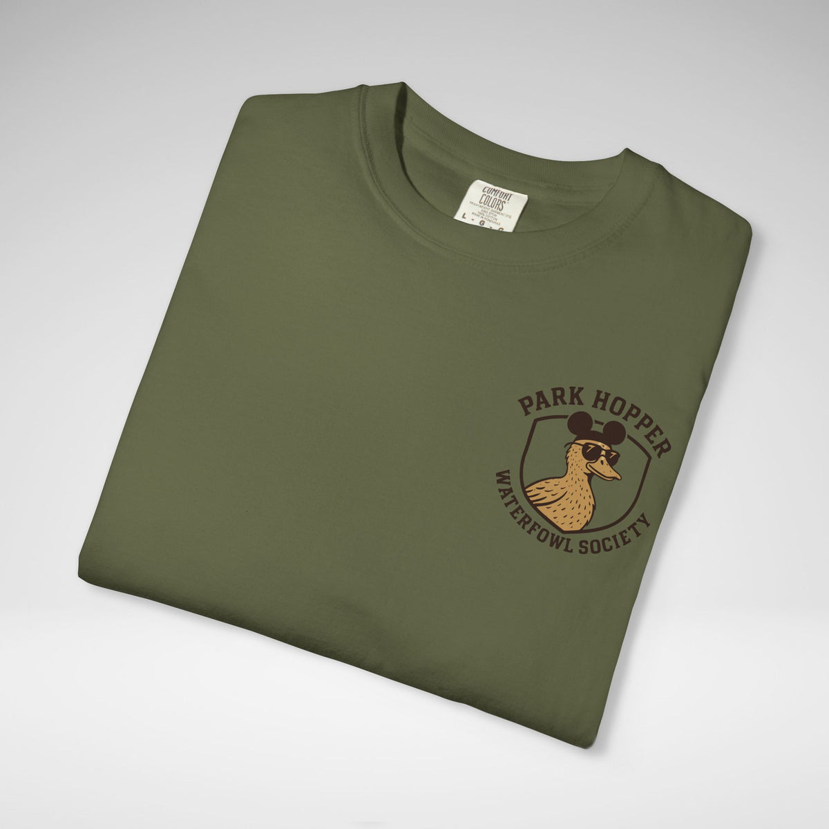 Park Hopper Waterfowl Society Comfort Colors Unisex Garment-Dyed T-shirt