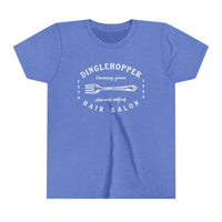 Dinglehopper Hair Salon Bella Canvas Youth Short Sleeve Tee
