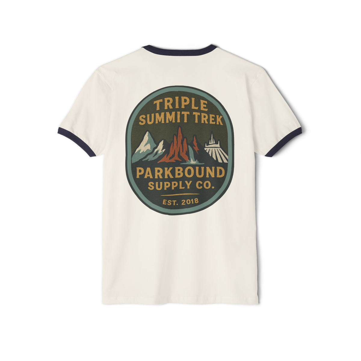 Triple Summit Trek Ringer Tee