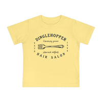 Dinglehopper Hair Salon Bella Canvas Baby Short Sleeve T-Shirt