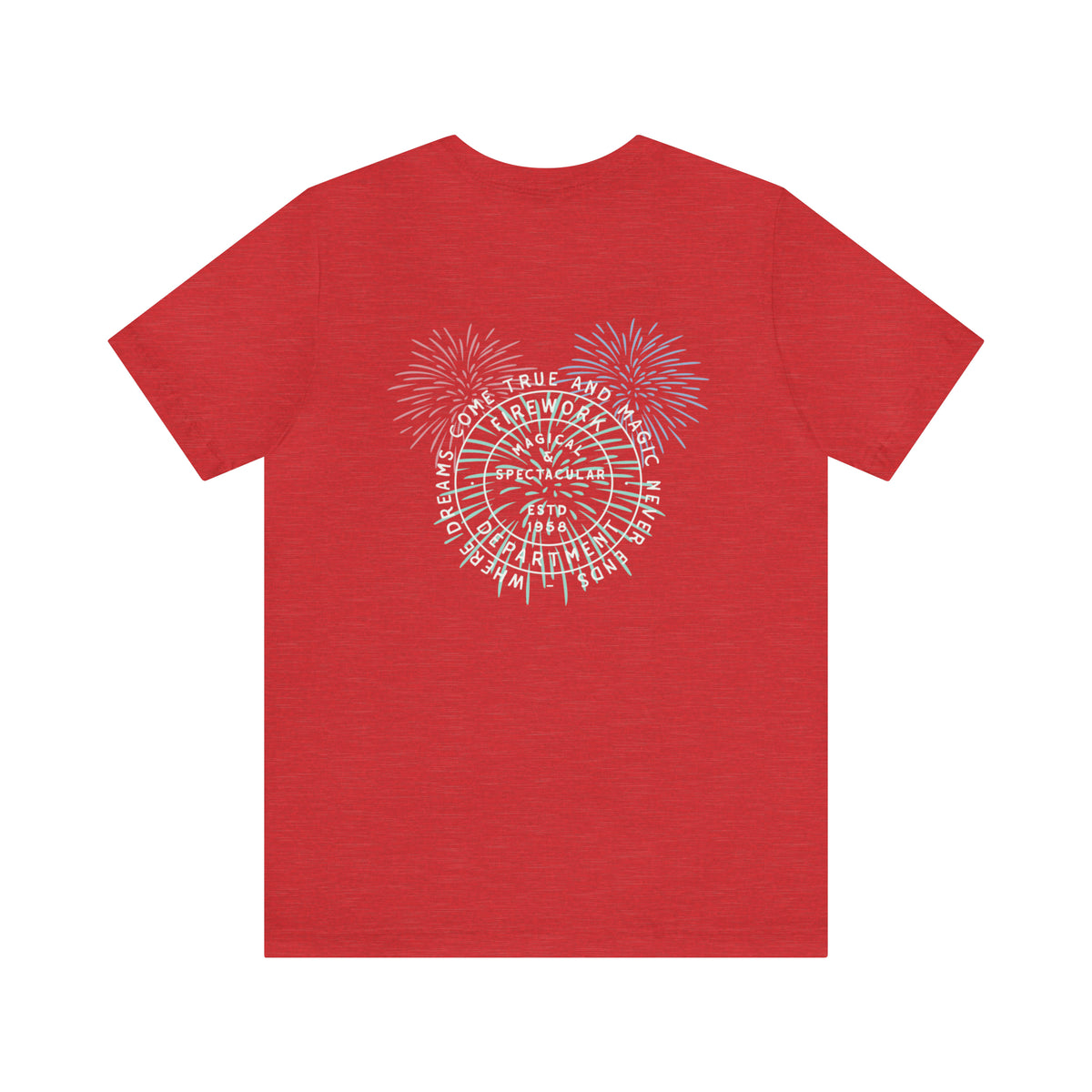 Firework Department Bella Canvas Unisex Jersey Short Sleeve Tee