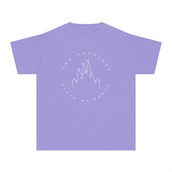Happiest Place On Earth Comfort Colors Youth Midweight Tee