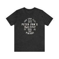 Pan's Flight School Bella Canvas Unisex Jersey Short Sleeve Tee