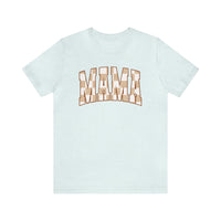 Checkered Mama Bella Canvas Unisex Jersey Short Sleeve Tee
