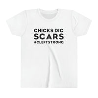 Chicks Dig Scars Bella Canvas Youth Short Sleeve Tee