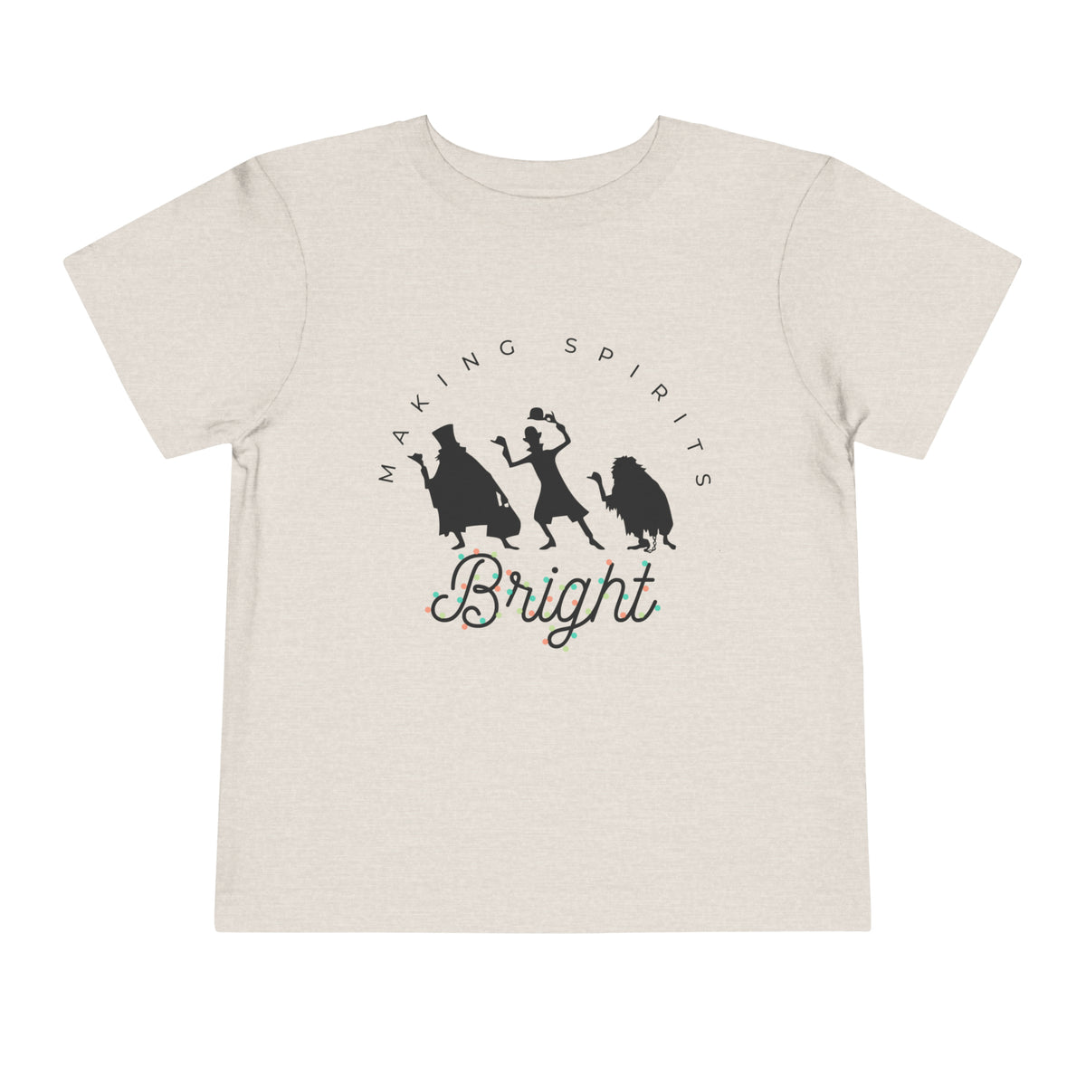 Making Spirits Bright Bella Canvas Toddler Short Sleeve Tee