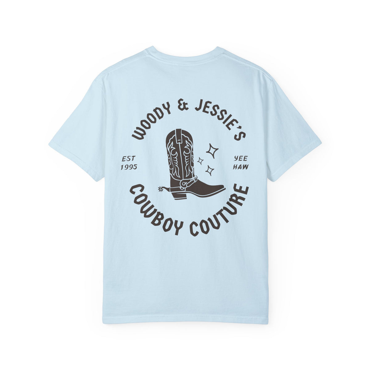 Woody & Jessie's Cowboy Couture Comfort Colors Unisex Garment-Dyed T-shirt