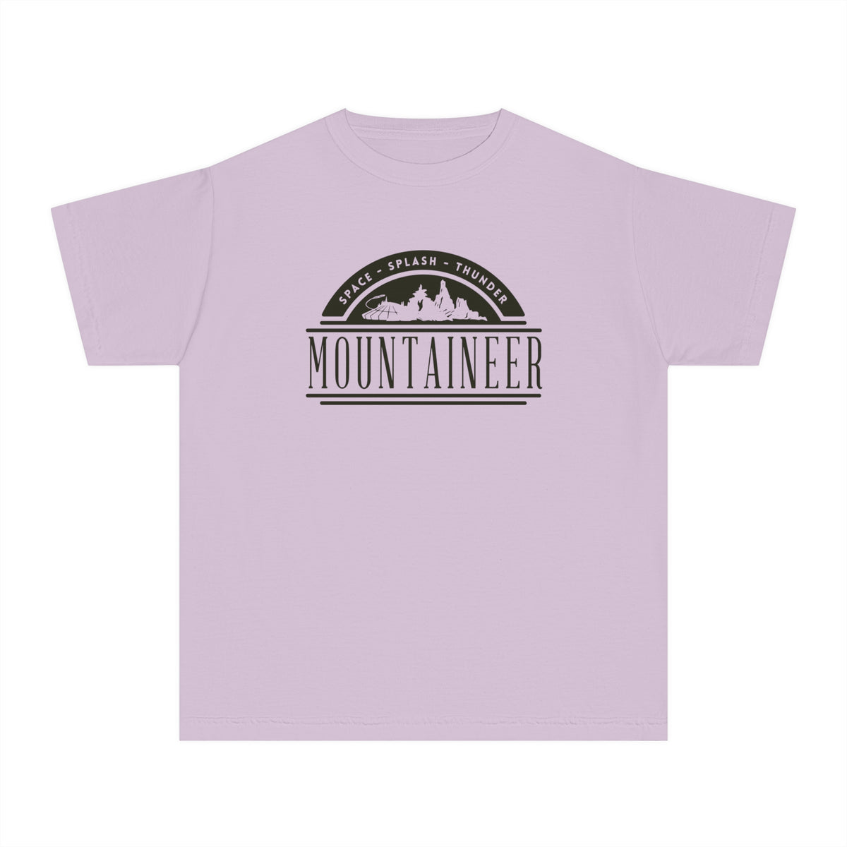 Mountaineer Comfort Colors Youth Midweight Tee