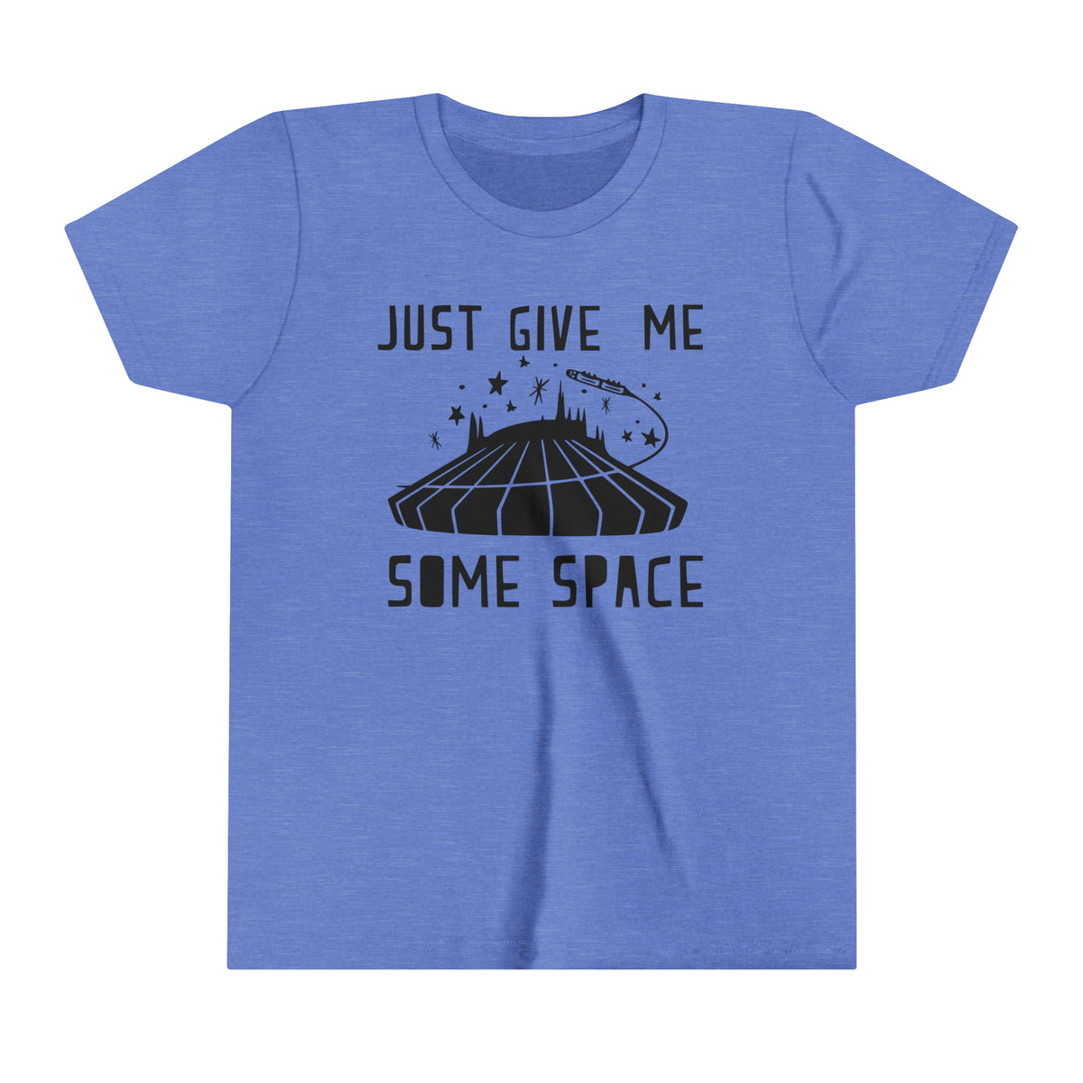 Just Give Me Some Space Bella Canvas Youth Short Sleeve Tee