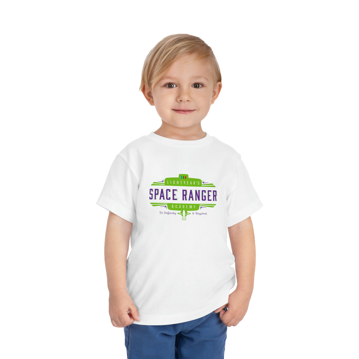 Lightyear's Space Ranger Academy Bella Canvas Toddler Short Sleeve Tee