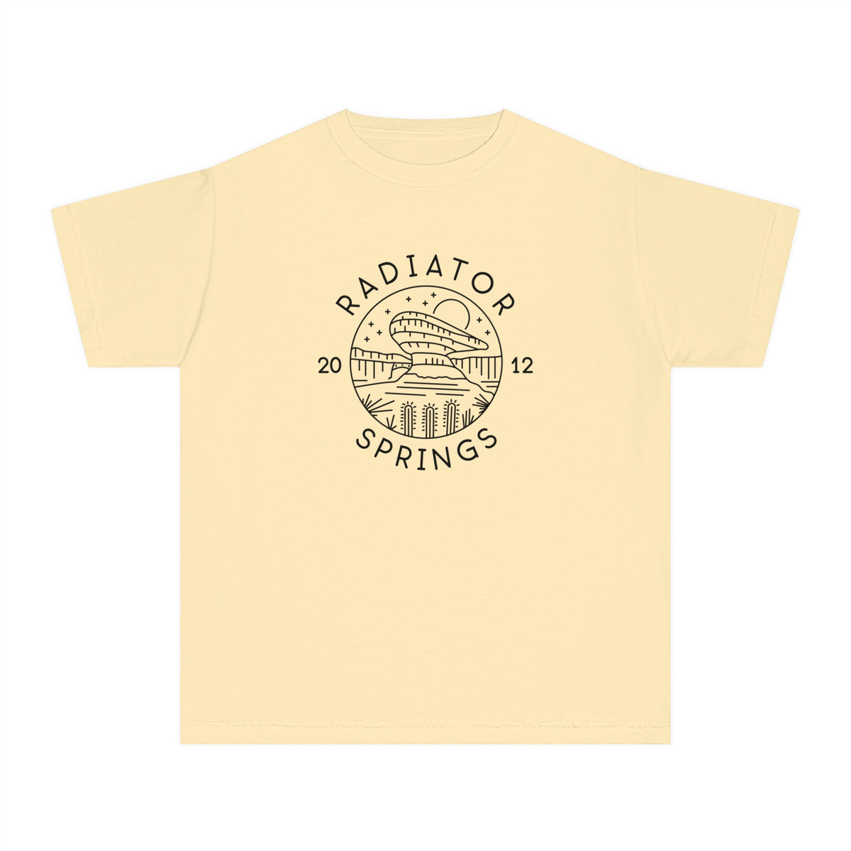 Radiator Springs Comfort Colors Youth Midweight Tee