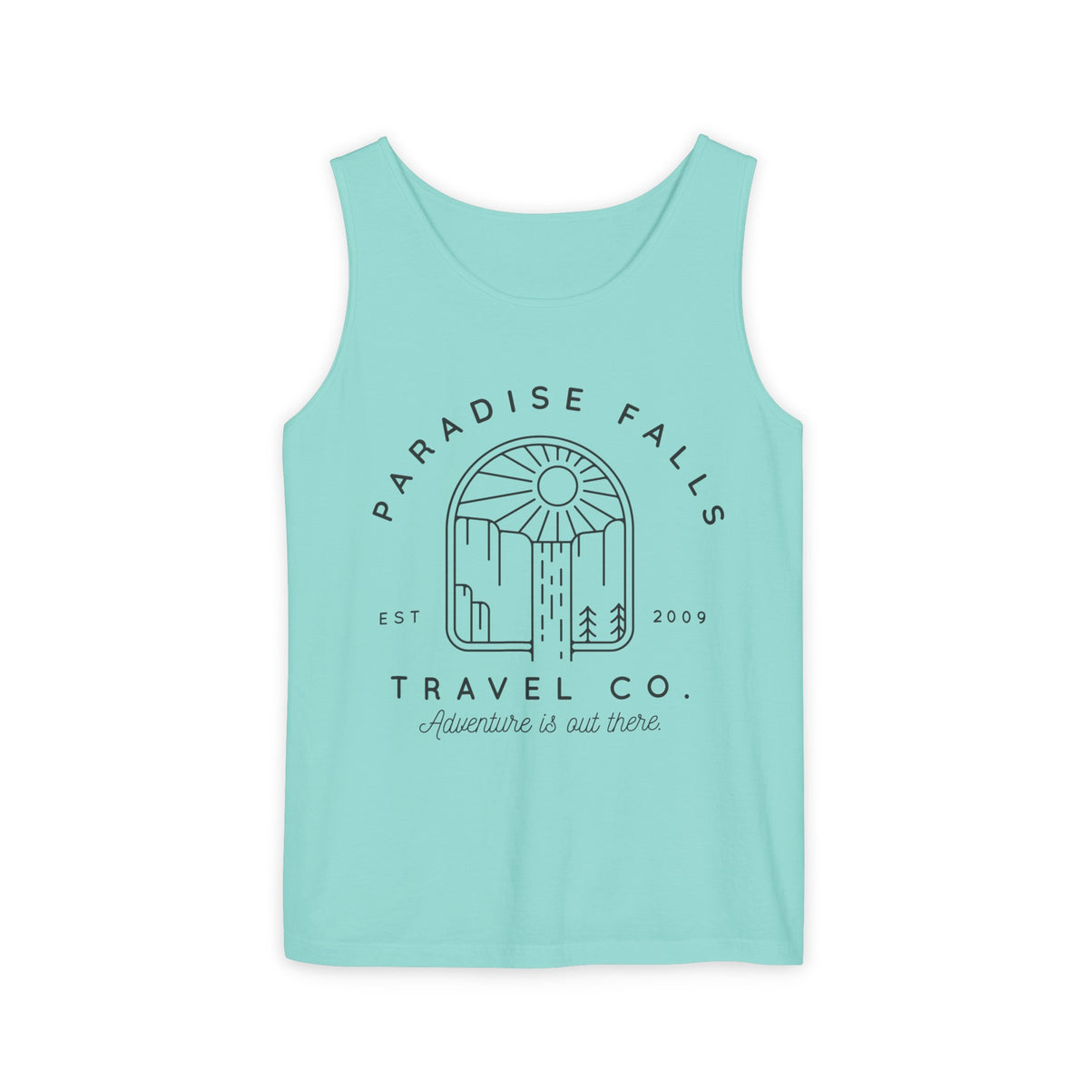 Paradise Falls Comfort Colors Unisex Garment-Dyed Tank Top
