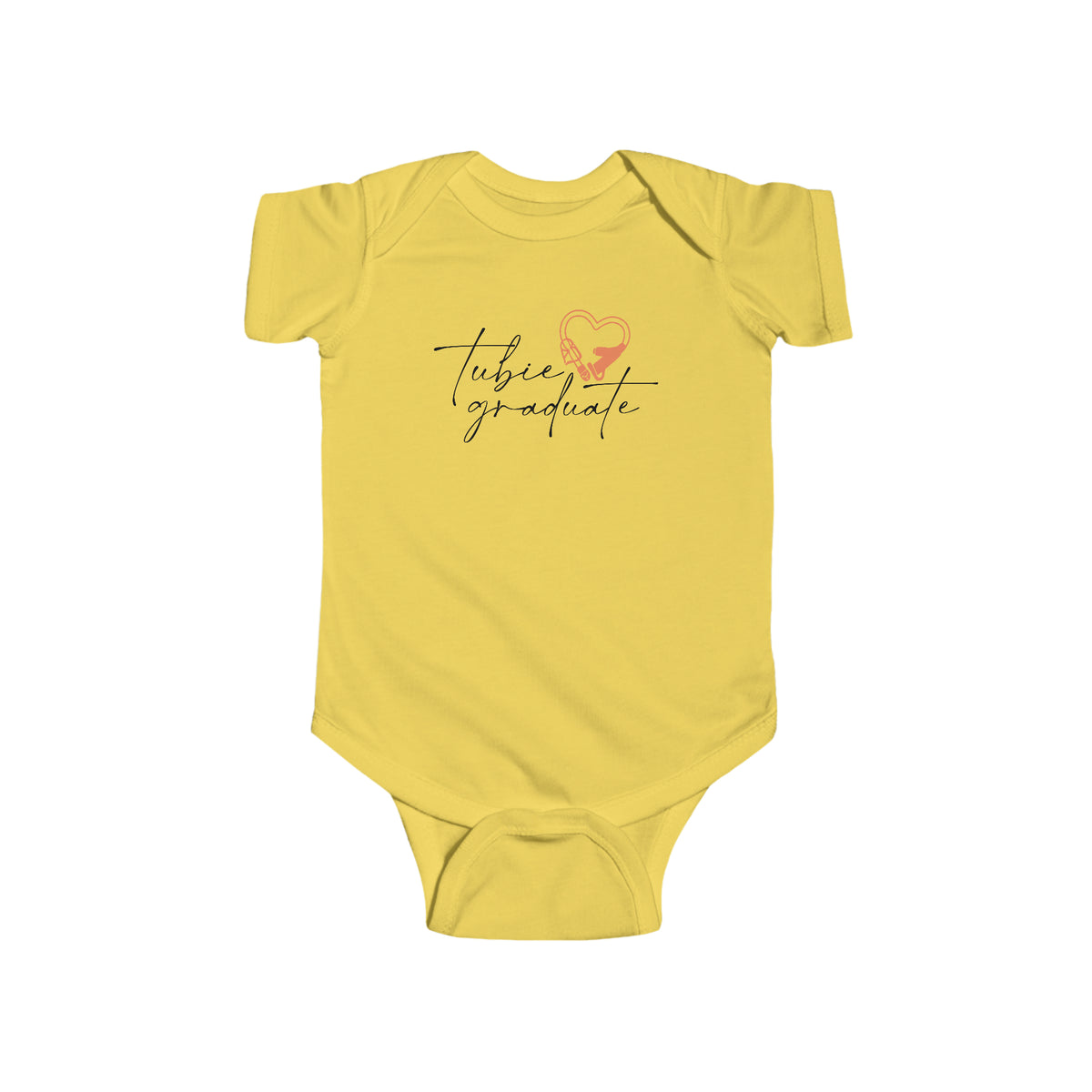 Tubie Graduate Rabbit Skins Infant Fine Jersey Bodysuit