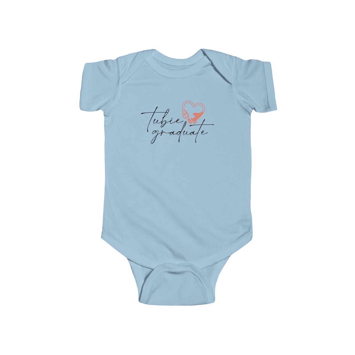 Tubie Graduate Rabbit Skins Infant Fine Jersey Bodysuit