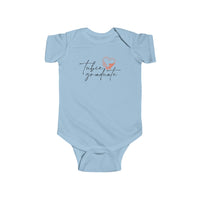 Tubie Graduate Rabbit Skins Infant Fine Jersey Bodysuit