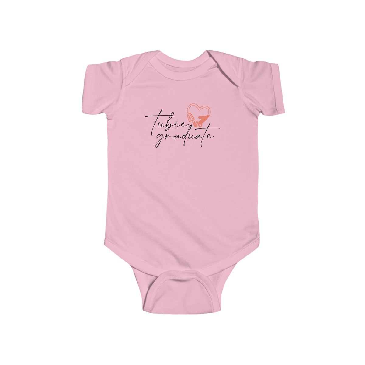 Tubie Graduate Rabbit Skins Infant Fine Jersey Bodysuit