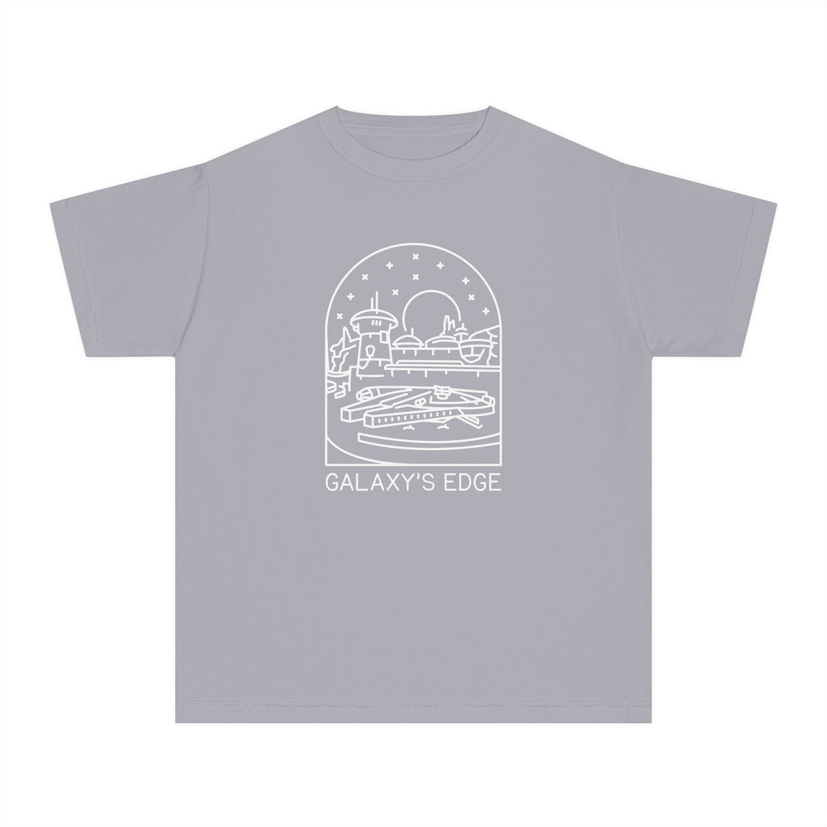 Galaxy's Edge Comfort Colors Youth Midweight Tee