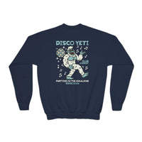 Disco Yeti Gildan Youth Crewneck Sweatshirt
