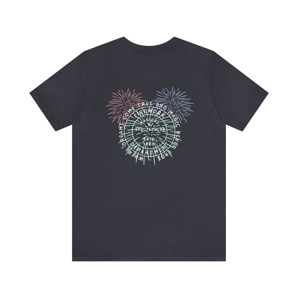 Firework Department Bella Canvas Unisex Jersey Short Sleeve Tee