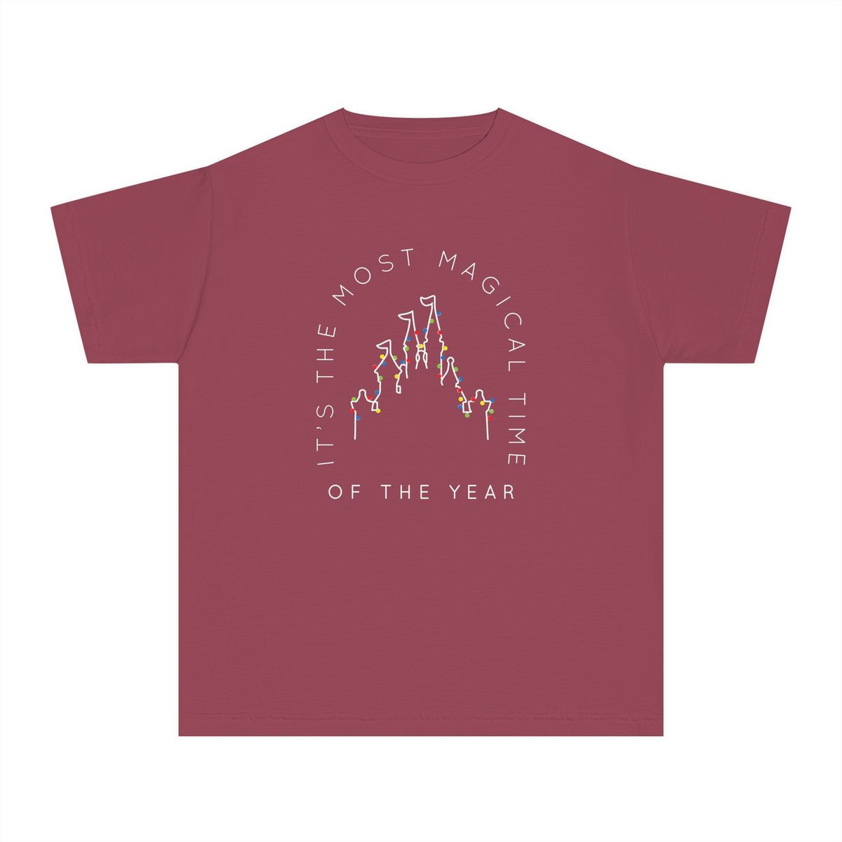 Most Magical Time Of The Year Comfort Colors Youth Midweight Tee