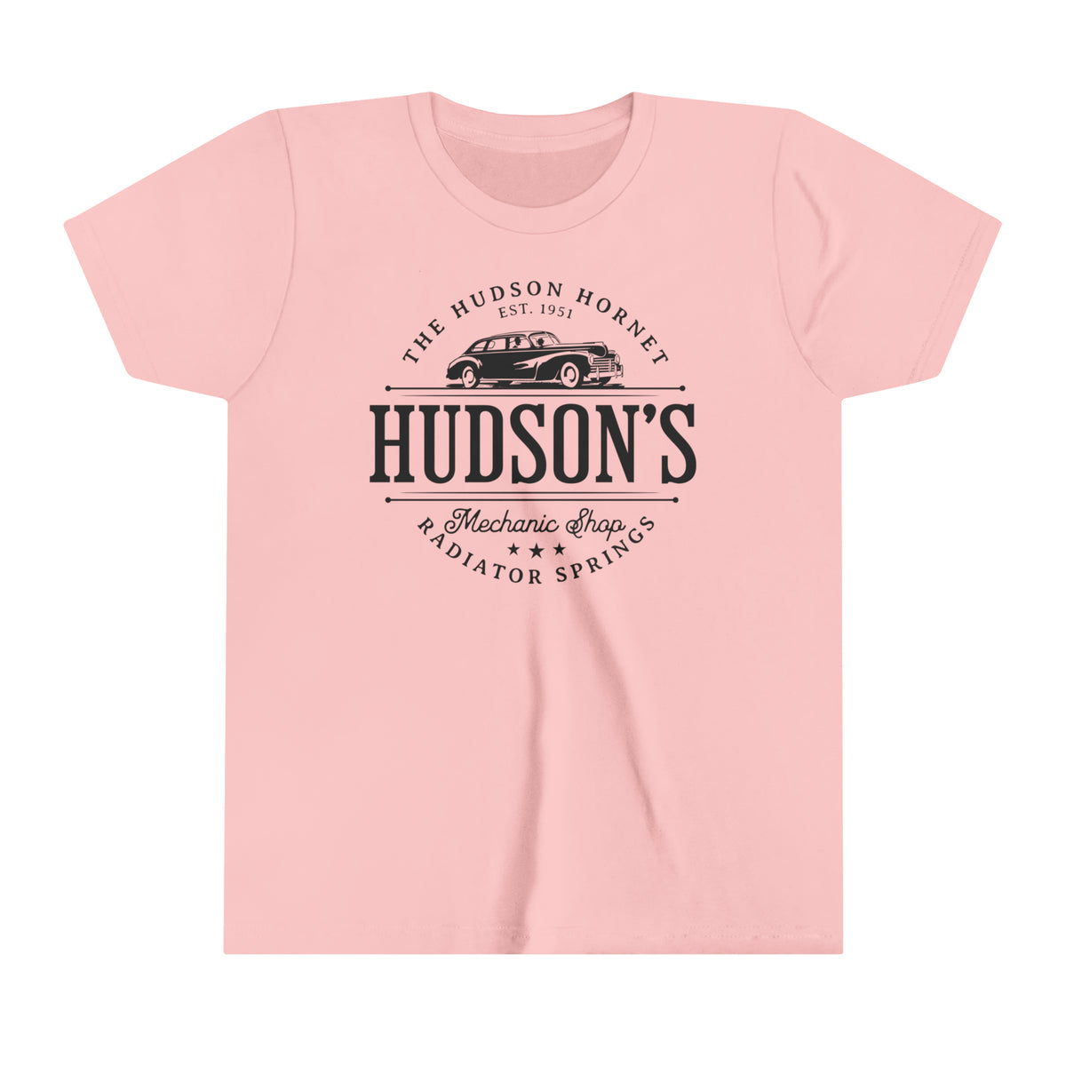 Hudson's Mechanic Shop Bella Canvas Youth Short Sleeve Tee