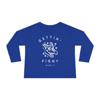 Gettin' Figgy With It Rabbit Skins Toddler Long Sleeve Tee