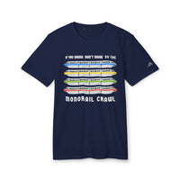 Monorail Crawl Adidas® Unisex Sport T-shirt