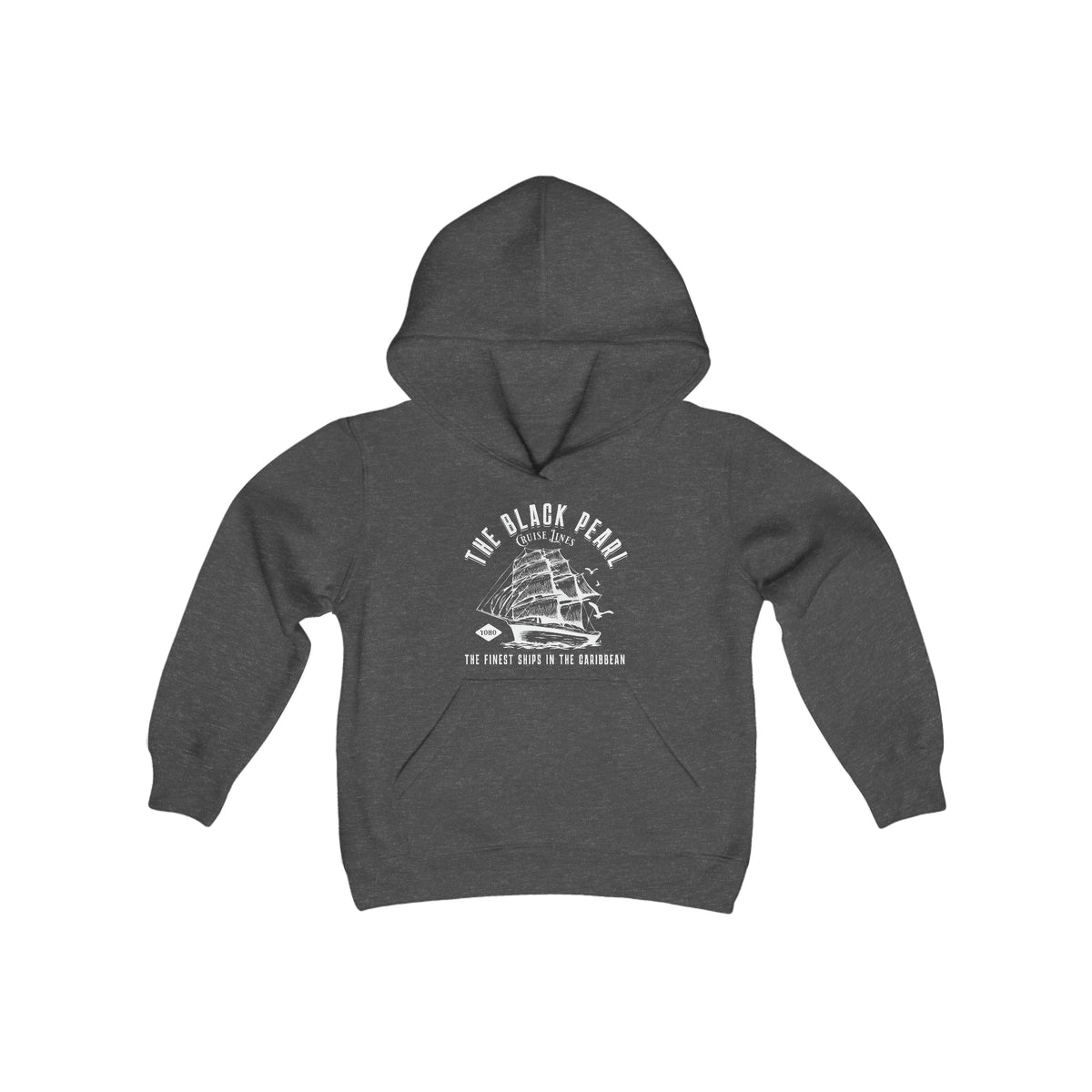 Black Pearl Cruise Lines Gildan Youth Heavy Blend Hooded Sweatshirt