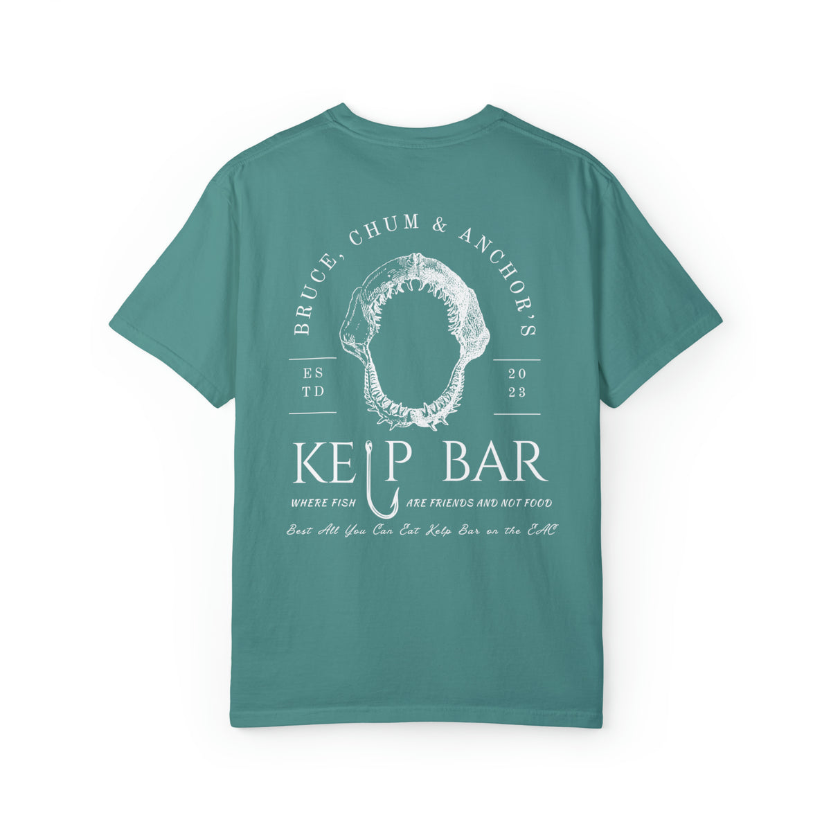 Bruce, Chum & Anchor's Kelp Bar Comfort Colors Unisex Garment-Dyed T-shirt