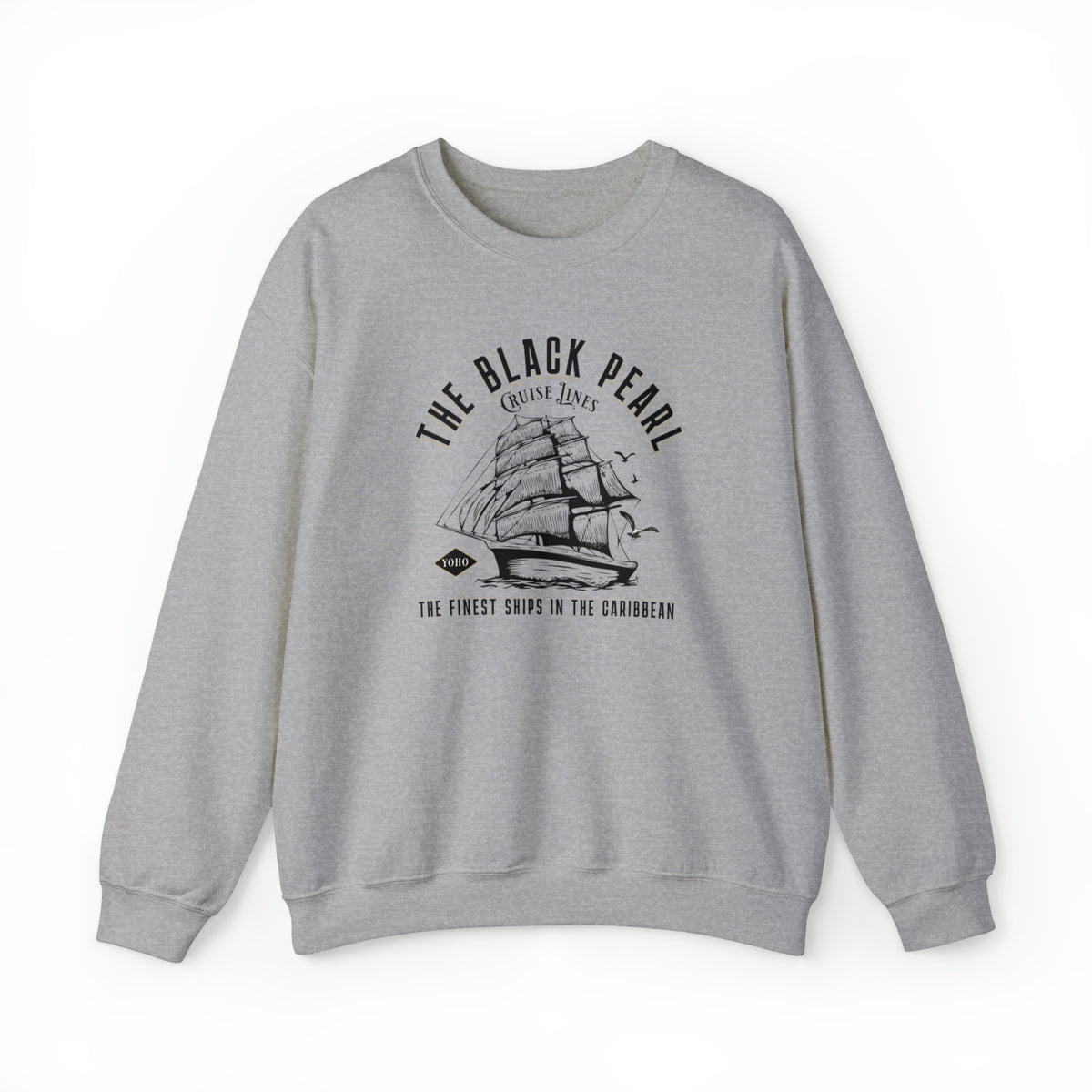 Black Pearl Cruise Lines Gildan Unisex Heavy Blend™ Crewneck Sweatshirt