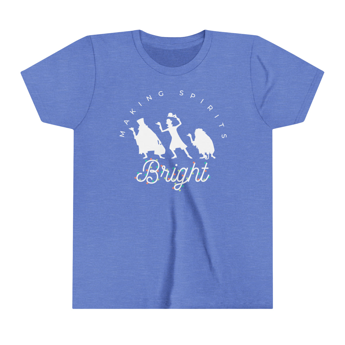 Making Spirits Bright Bella Canvas Youth Short Sleeve Tee