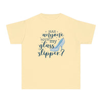 Has Anyone Seen My Glass Slipper? Comfort Colors Youth Midweight Tee