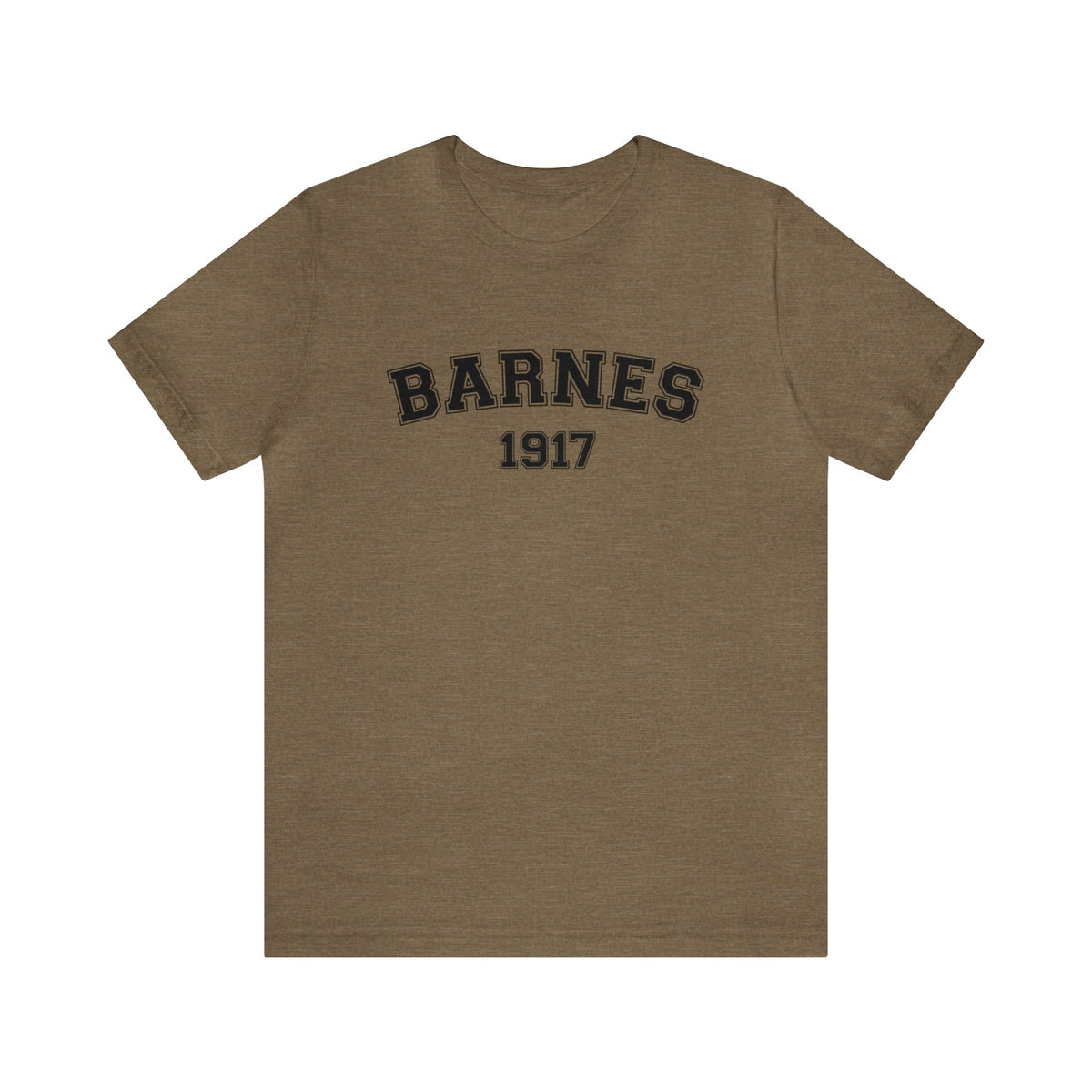 Barnes Bella Canvas Unisex Jersey Short Sleeve Tee