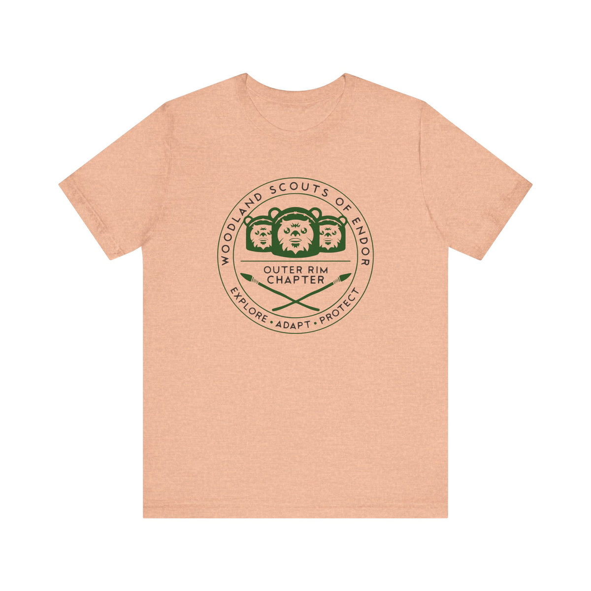 Woodland Scout Bella Canvas Unisex Jersey Short Sleeve Tee