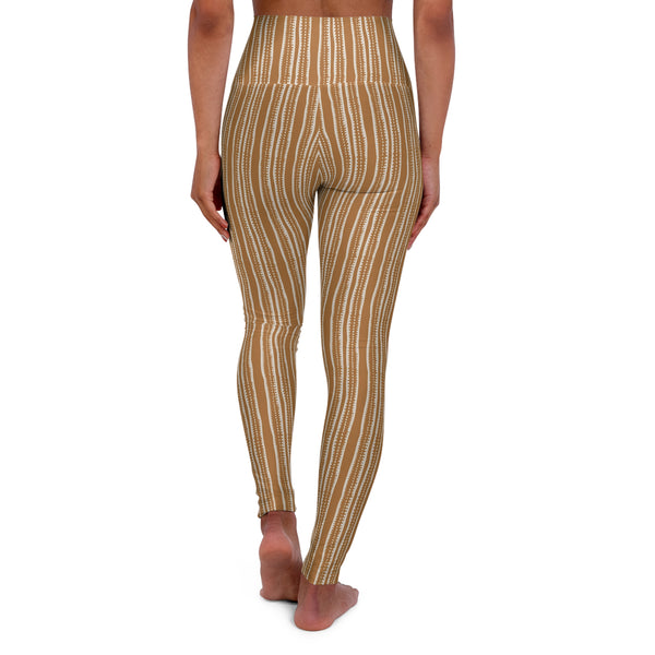Safari High Waisted Yoga Leggings (AOP)