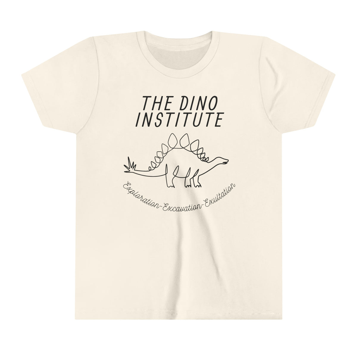 Dino Institute Bella Canvas Youth Short Sleeve Tee