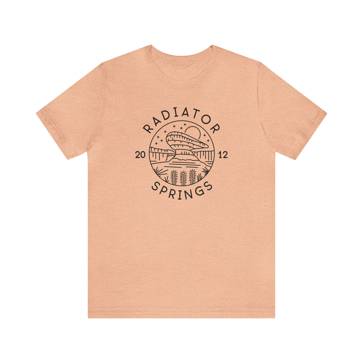 Radiator Springs Bella Canvas Unisex Jersey Short Sleeve Tee
