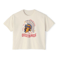 I Can Go The Distance Comfort Colors Women's Boxy Tee
