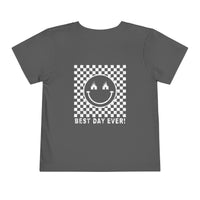 Best Day Ever Bella Canvas Toddler Short Sleeve Tee