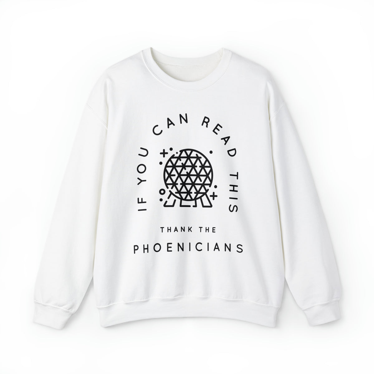 If You Can Read This Thank The Phoenicians Gildan Unisex Heavy Blend™ Crewneck Sweatshirt
