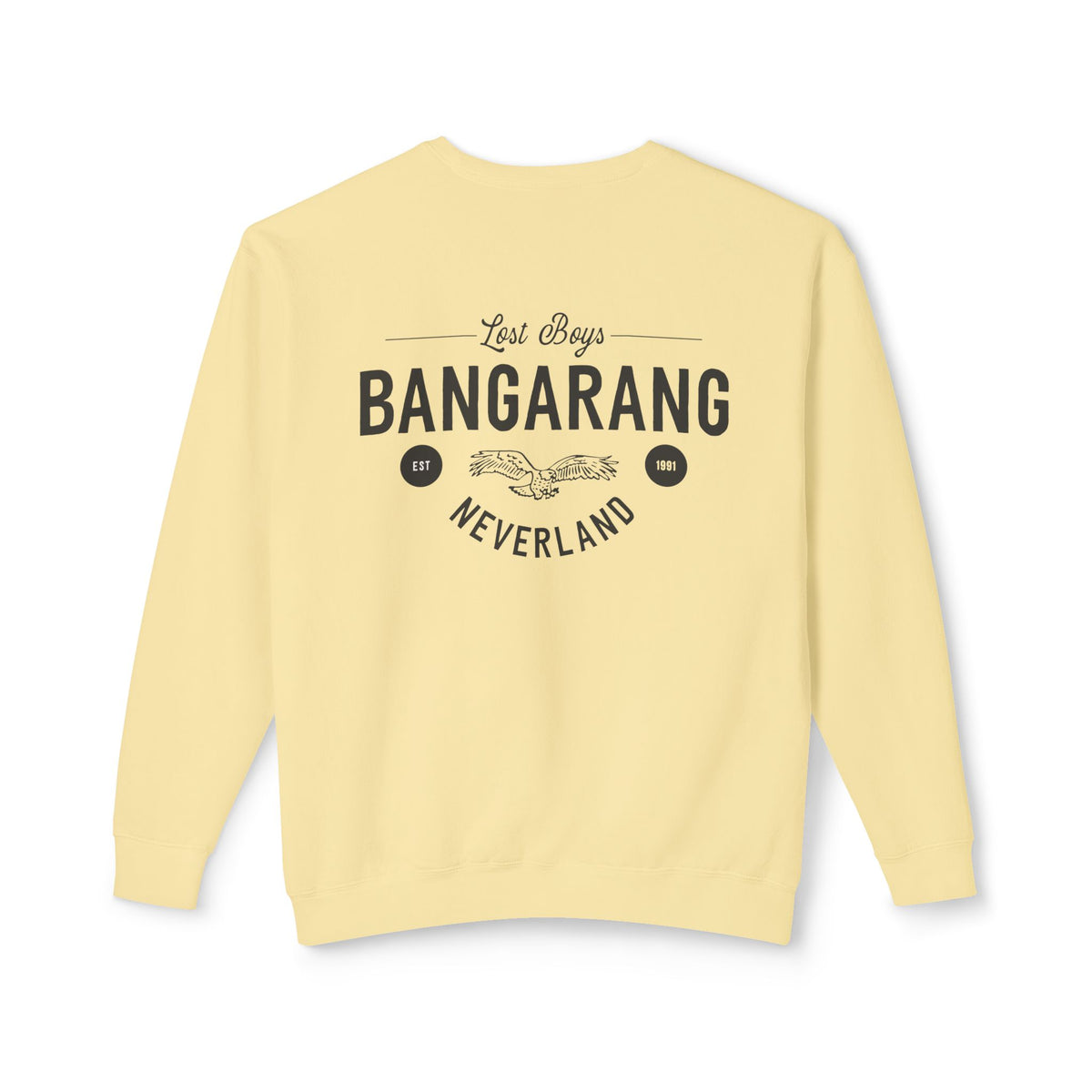 Bangarang Unisex Lightweight Comfort Colors Crewneck Sweatshirt